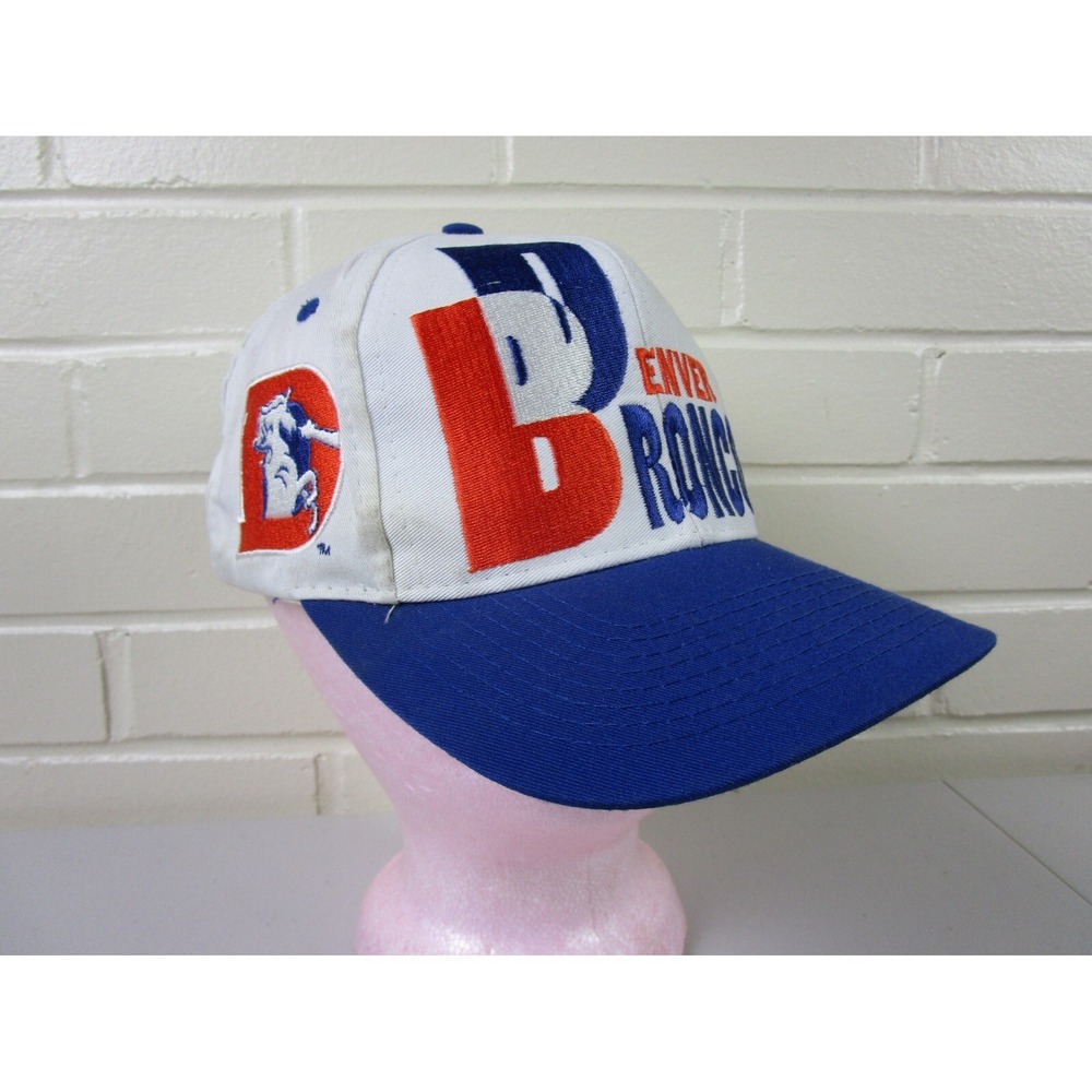 Vintage Denver Broncos Old Logo AJD NFL Pro Line Authentic Hat Cap CLEAN! EUC